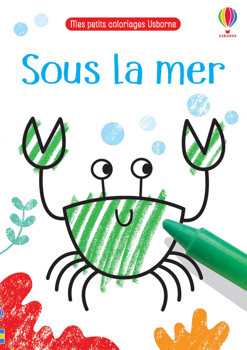 Sous la mer - Mes petits coloriages Usborne book