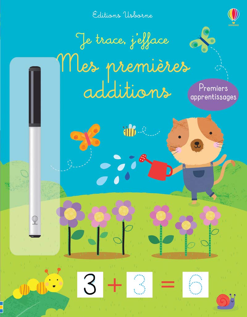 Mes premières additions - Je trace, j'efface book