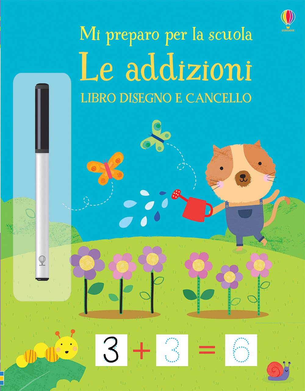 Le addizioni. Mi preparo per la scuola. Libro disegno e cancello. Ediz. a colori. Con gadget book