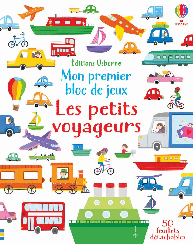 Les petits voyageurs - Mon premier bloc de jeux book