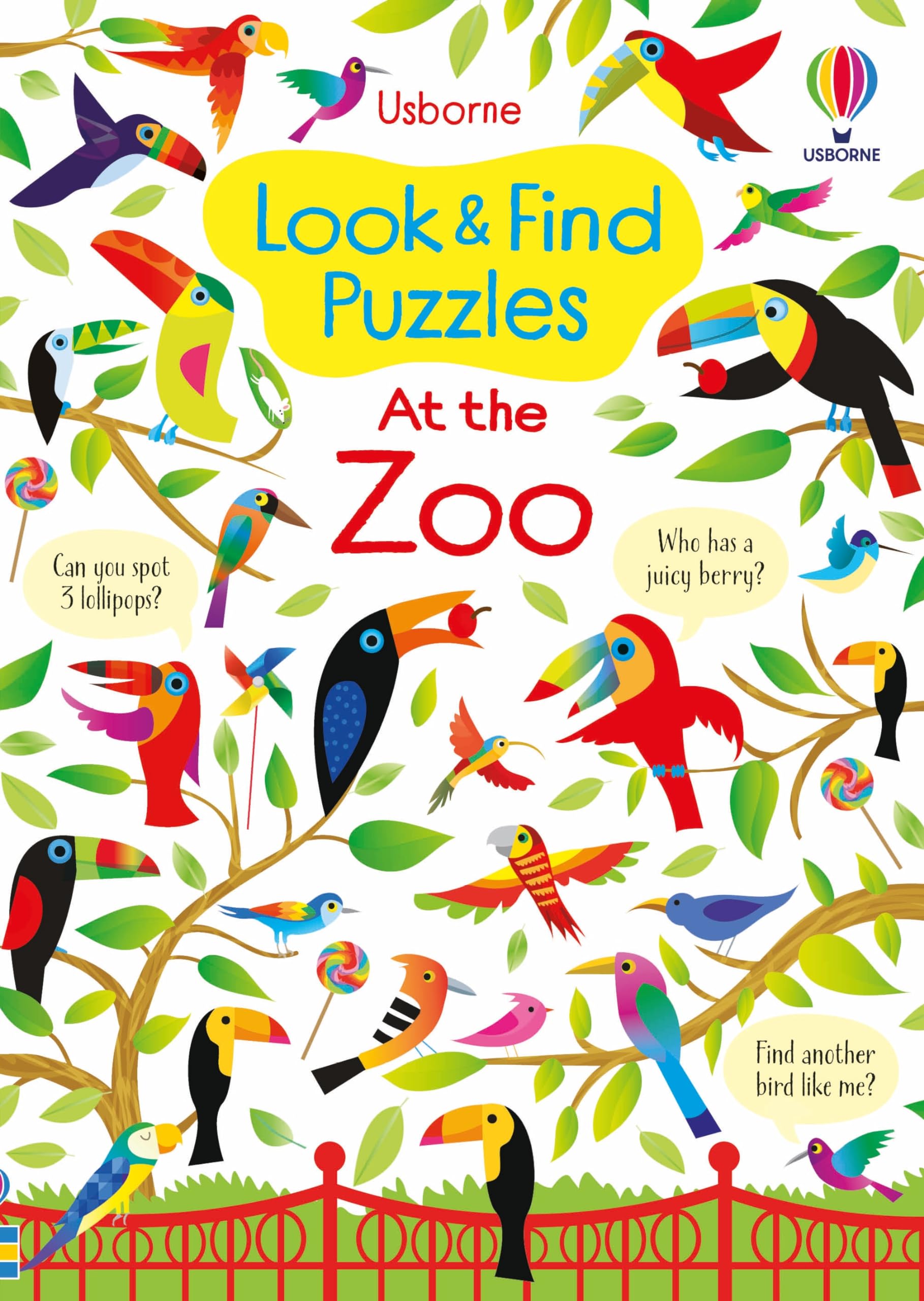 Look and Find Puzzles: At the Zoo book
