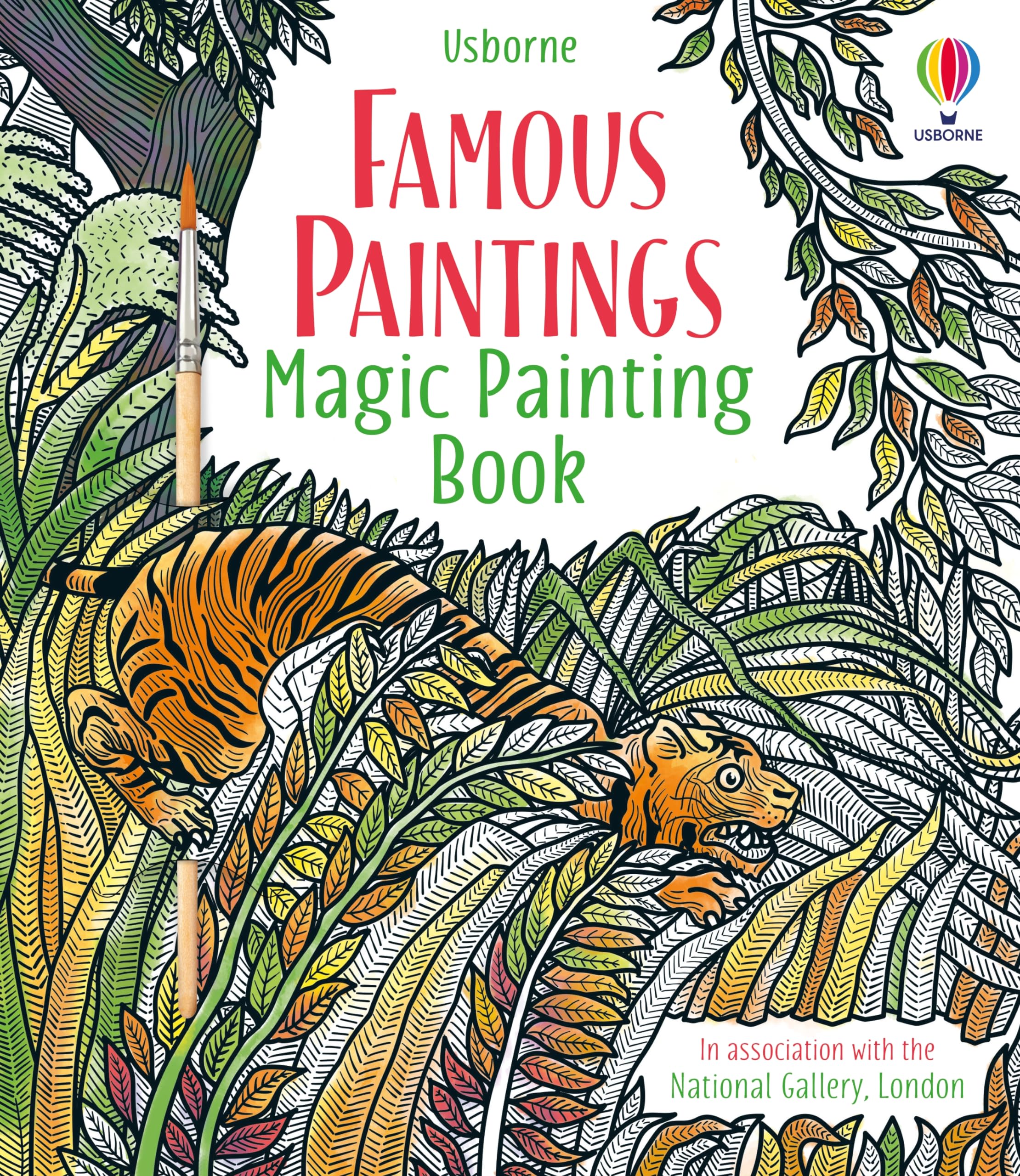 Famous Paintings (Magic Painting Books): 1 book