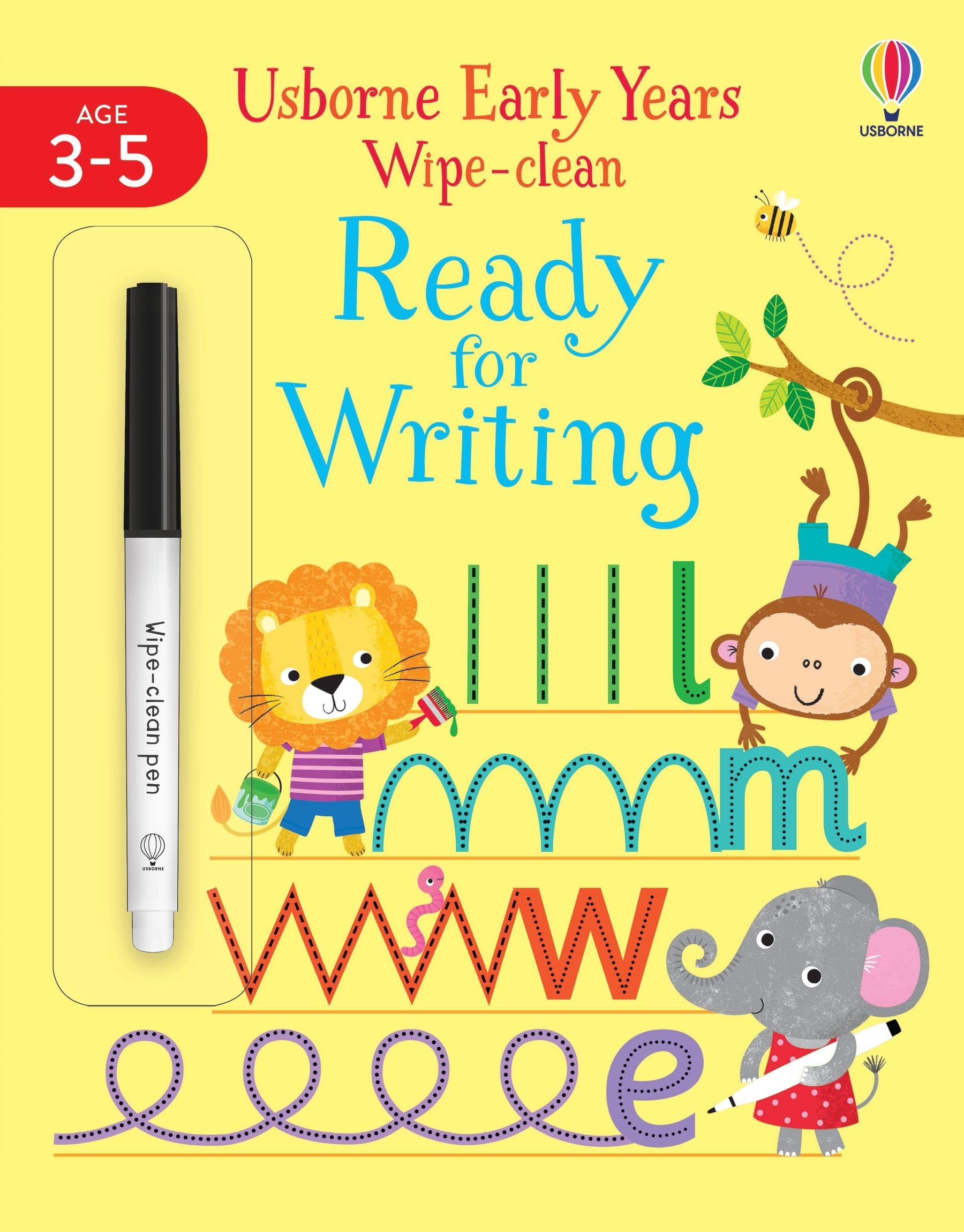 Early Years Wipe-Clean Ready for Writing: 1 (Usborne Early Years Wipe-clean) book