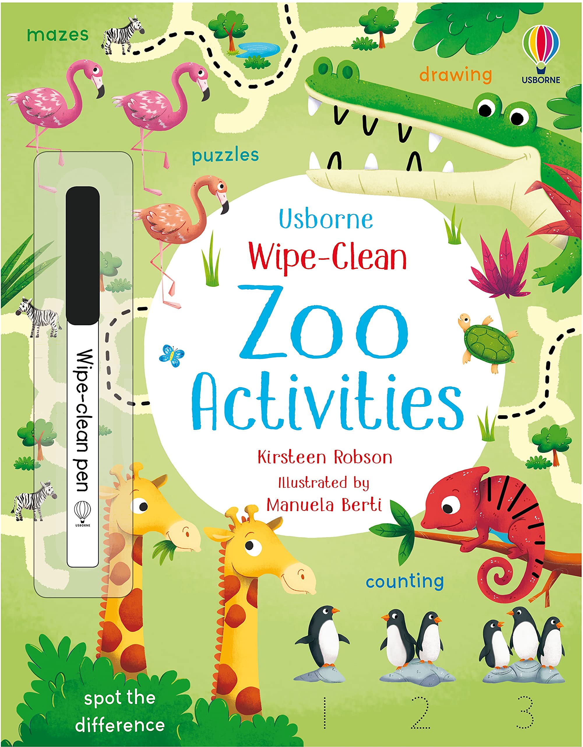 Wipe-Clean Zoo Activities (Wipe-Clean Activities): 1 Non-fiction