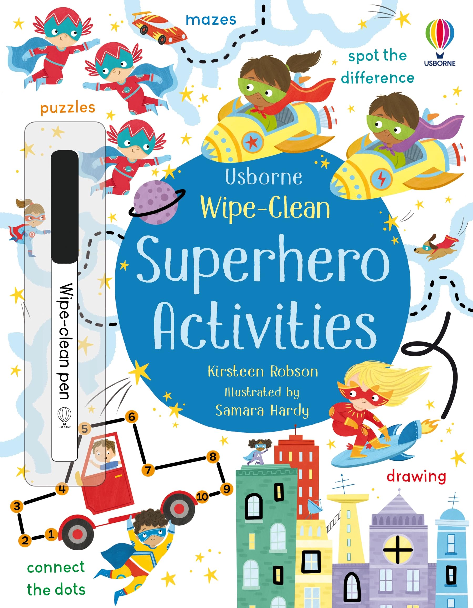 Wipe-Clean Superhero Activities (Wipe-clean Activities): 1 Novels & Short Stories