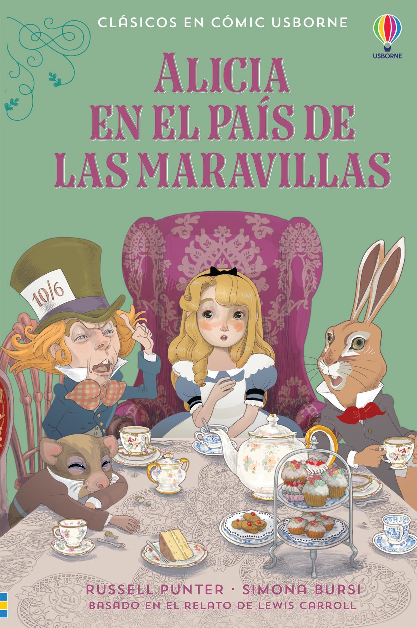Alicia en el país de las maravillas (Clásicos en cómic Usborne) Manga