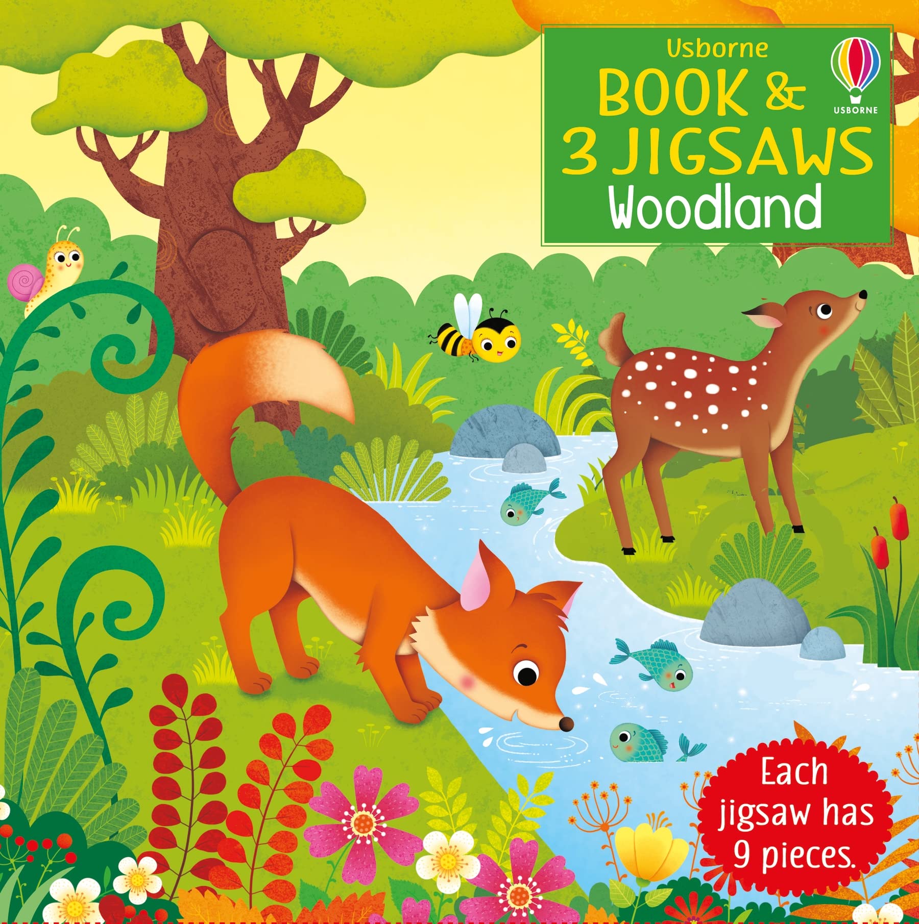 Woodland: 1 (Book and 3 Jigsaws) book