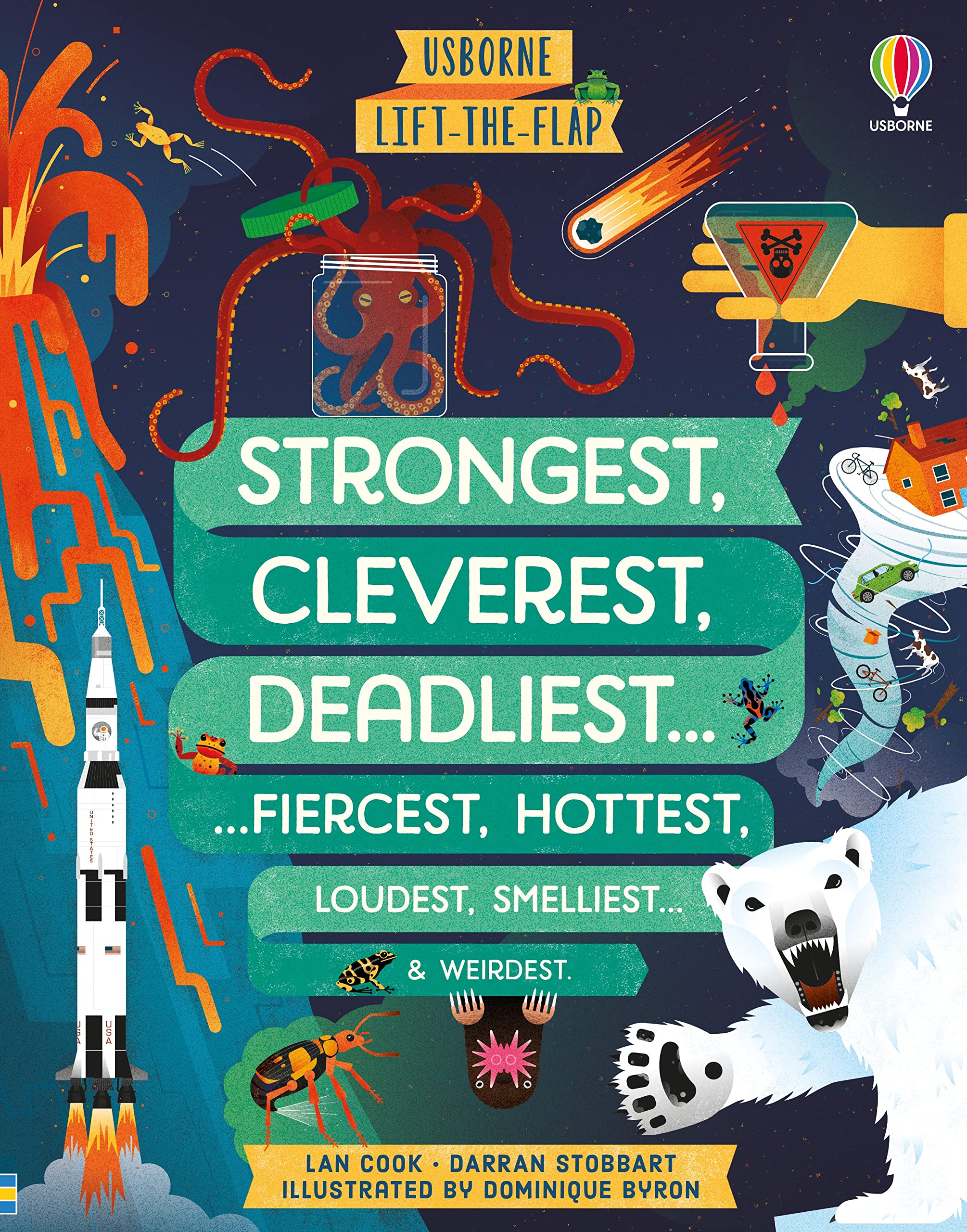 Lift-the-flap Strongest, Cleverest, Deadliest. Novels & Short Stories