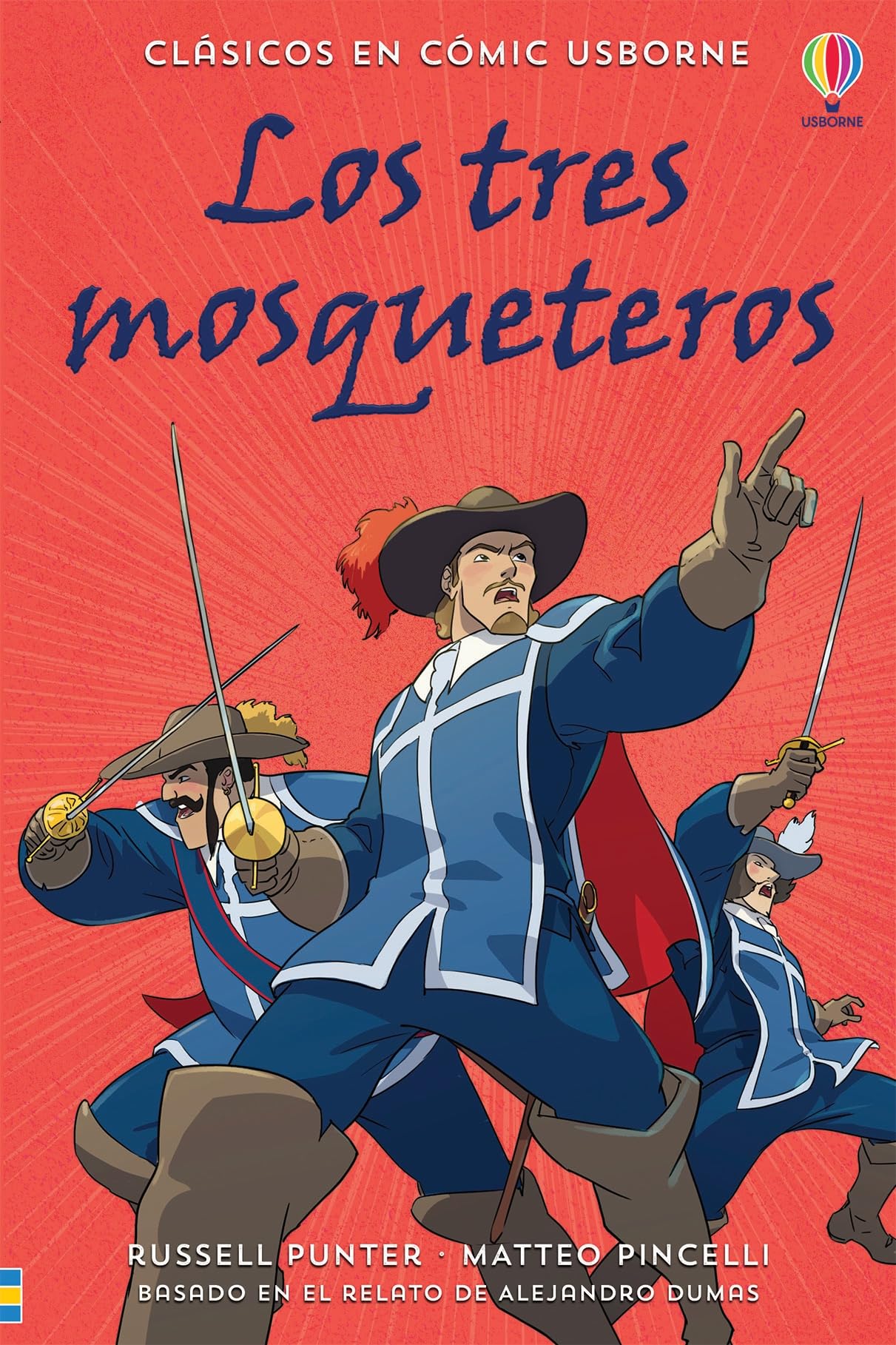 Los tres mosqueteros (Clásicos en cómic Usborne) Novels & Short Stories