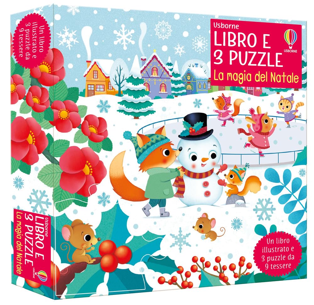 La magia del Natale. Ediz. a colori. Con 3 puzzle book