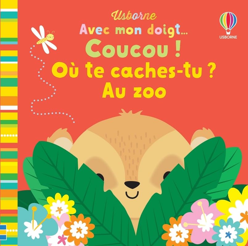 Où te caches-tu ? Au zoo - Avec mon doigt... Coucou ! book