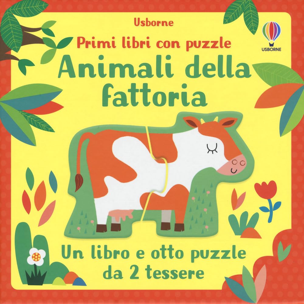 Animali della fattoria. Ediz. a colori. Con puzzle book