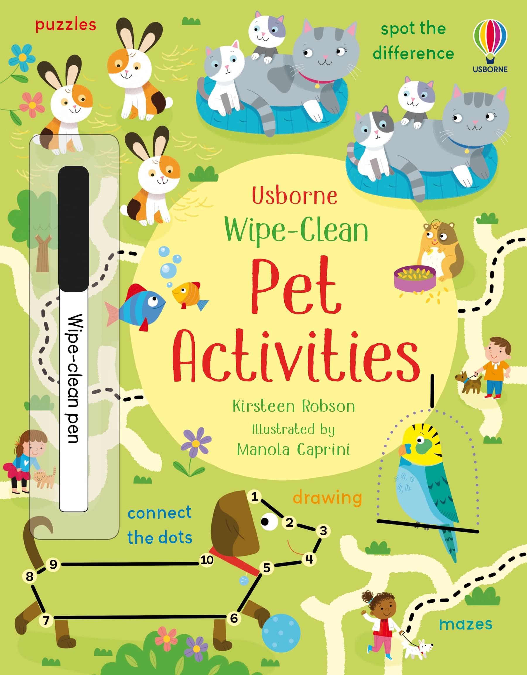 Wipe-Clean Pet Activities (Wipe-clean Activities) book