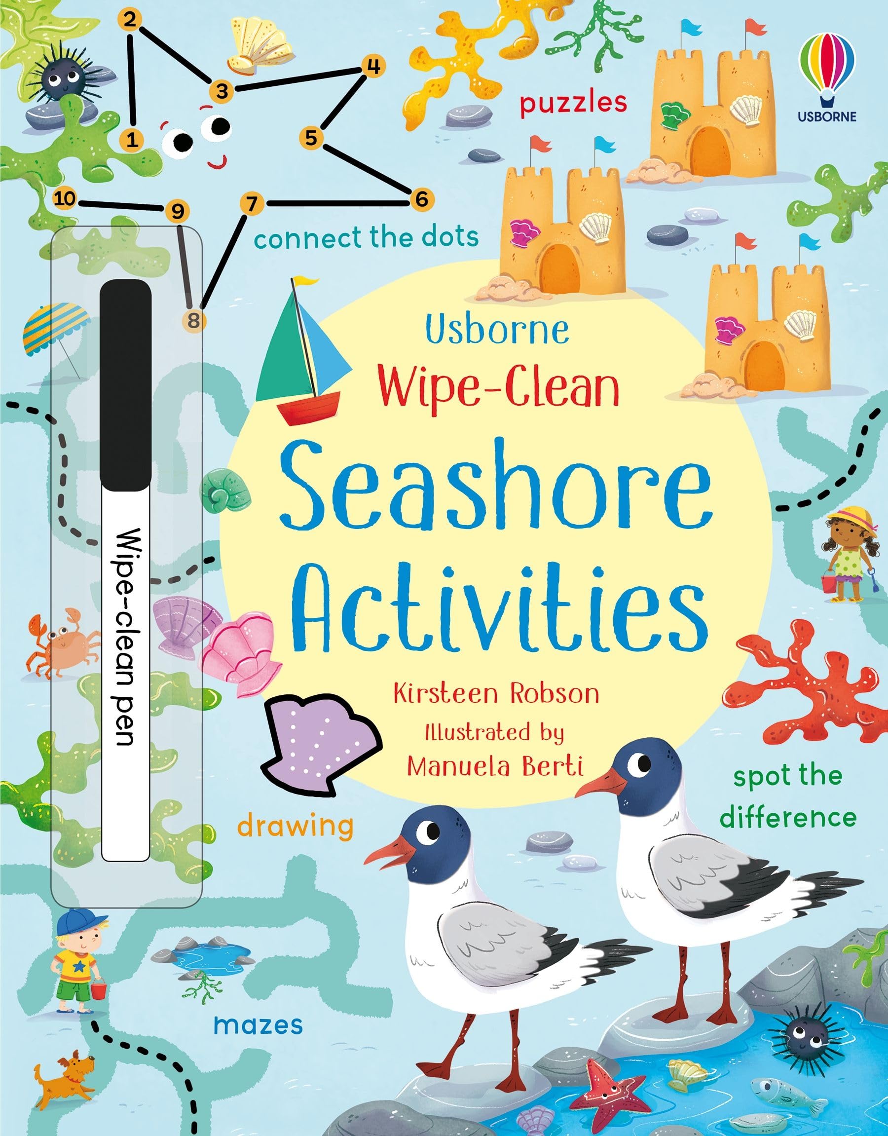 Wipe-Clean Seashore Activities (Wipe-clean Activities) book