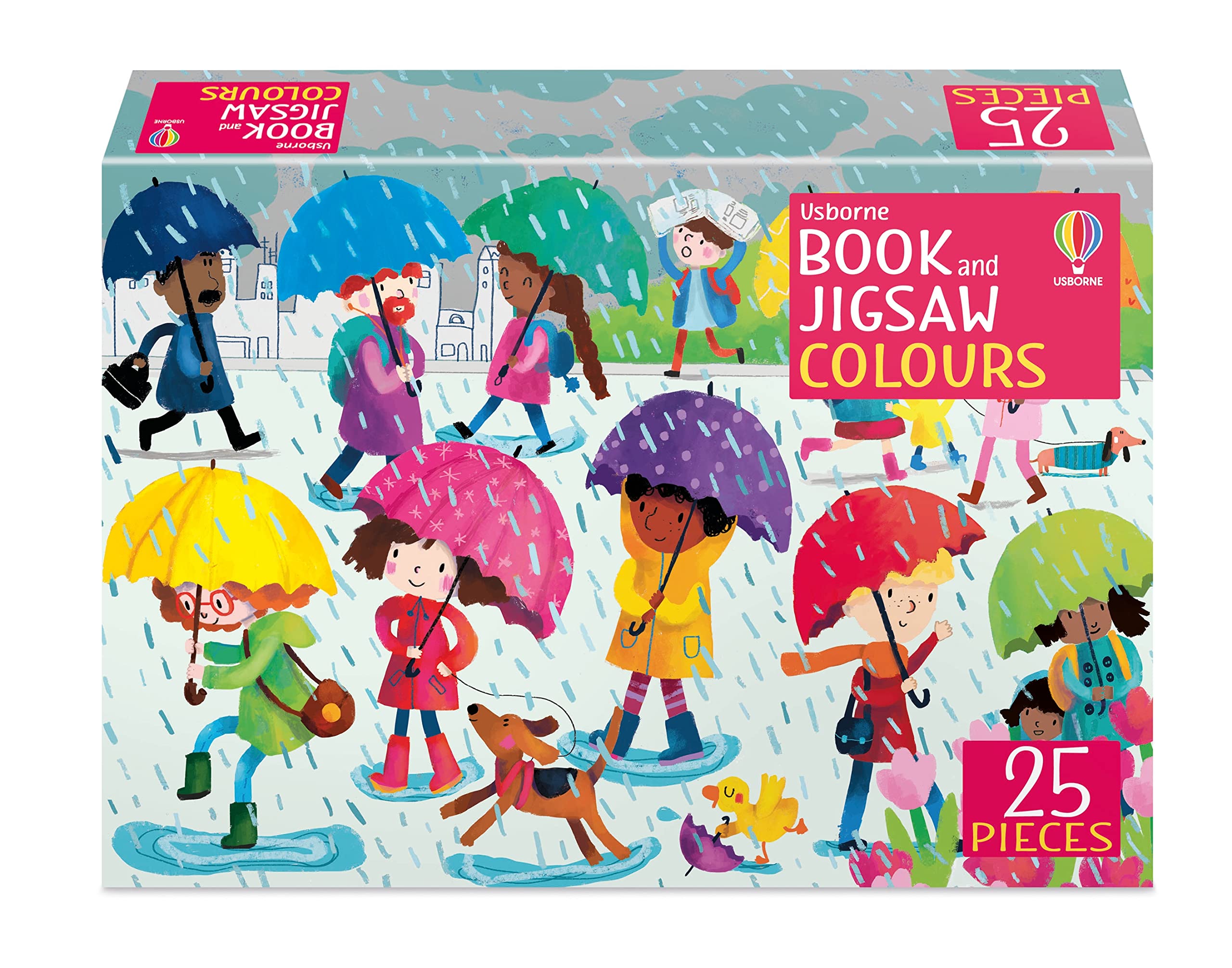 Book and Jigsaw Colours (Usborne Book and Jigsaw): 1 Non-fiction