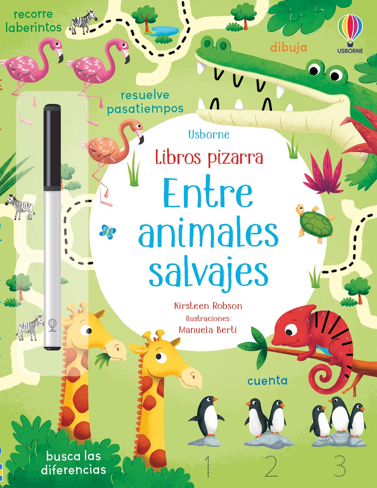 Entre animales salvajes (Libros pizarra con actividades) Tiptoi & Games