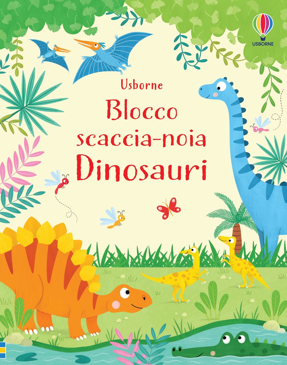 Dinosauri. Blocco scaccia-noia. Ediz. a colori book
