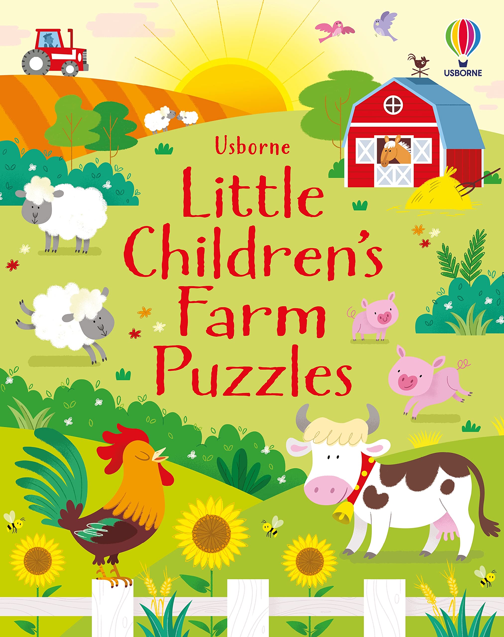Little Children's Farm Puzzles book