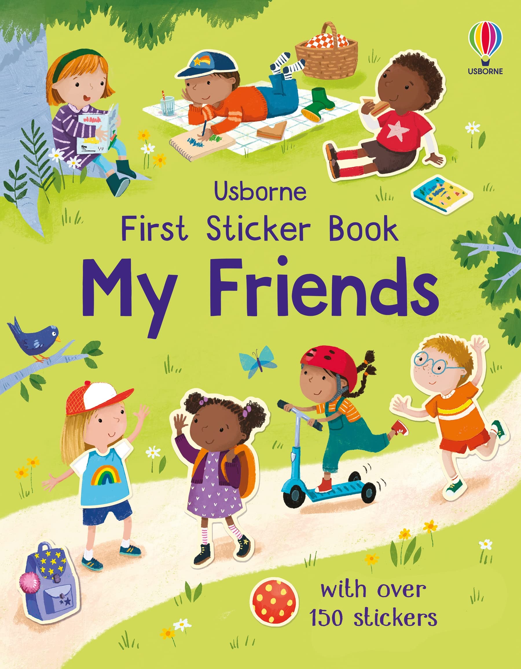First Sticker Book My Friends book