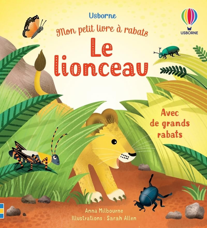 Le lionceau - Mon petit livre à rabats book