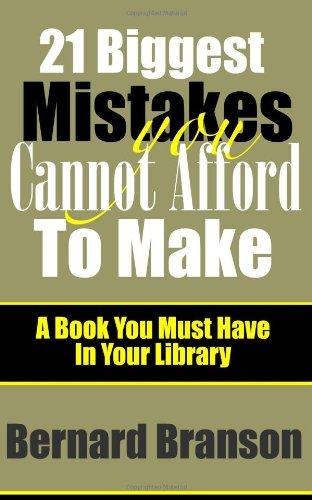21 Biggest Mistakes You Cannot Afford: A Book You Must Have In Your Library Religion & Esotericism