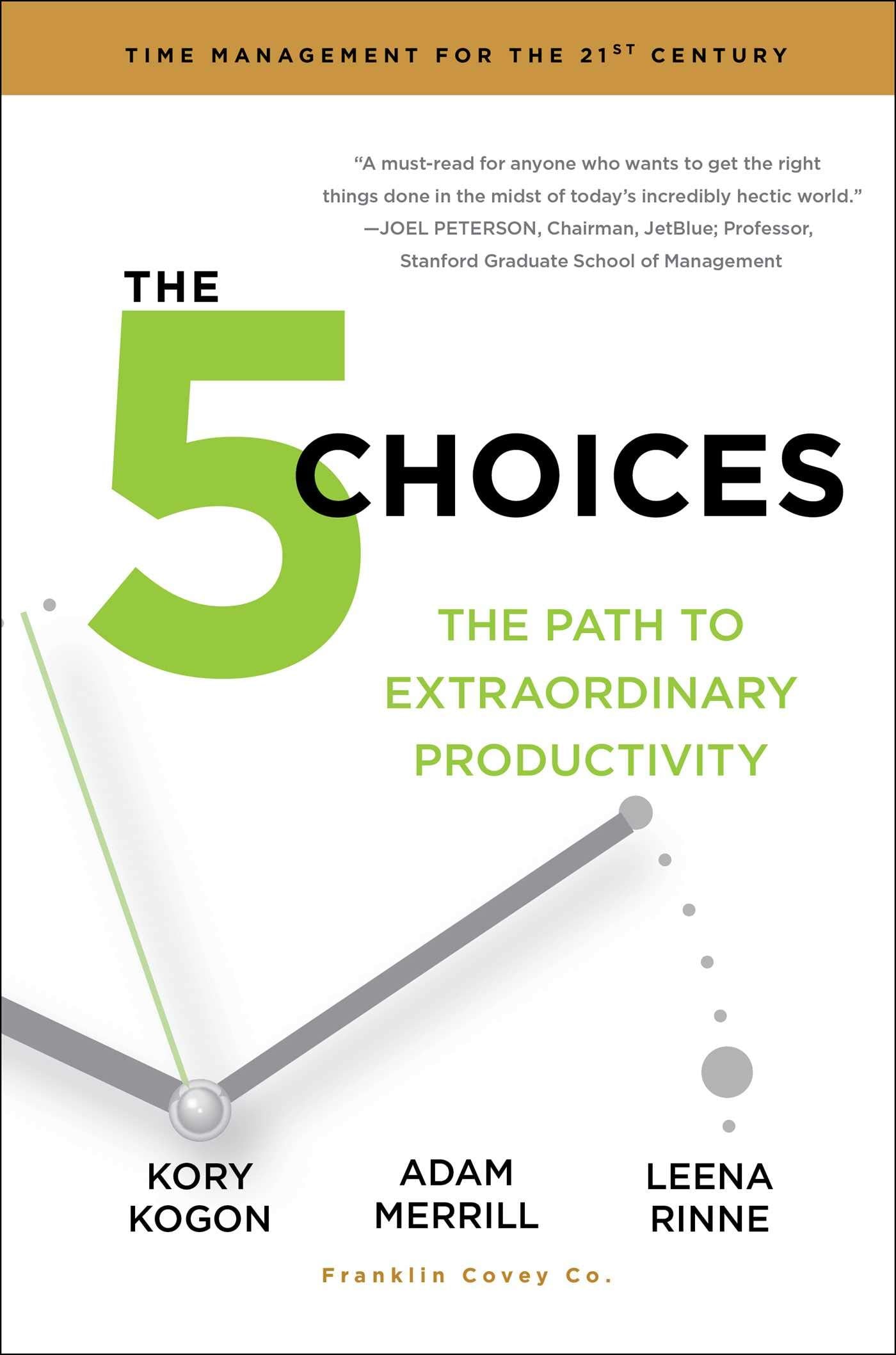 The 5 Choices: The Path to Extraordinary Productivity Business, Finance & Career