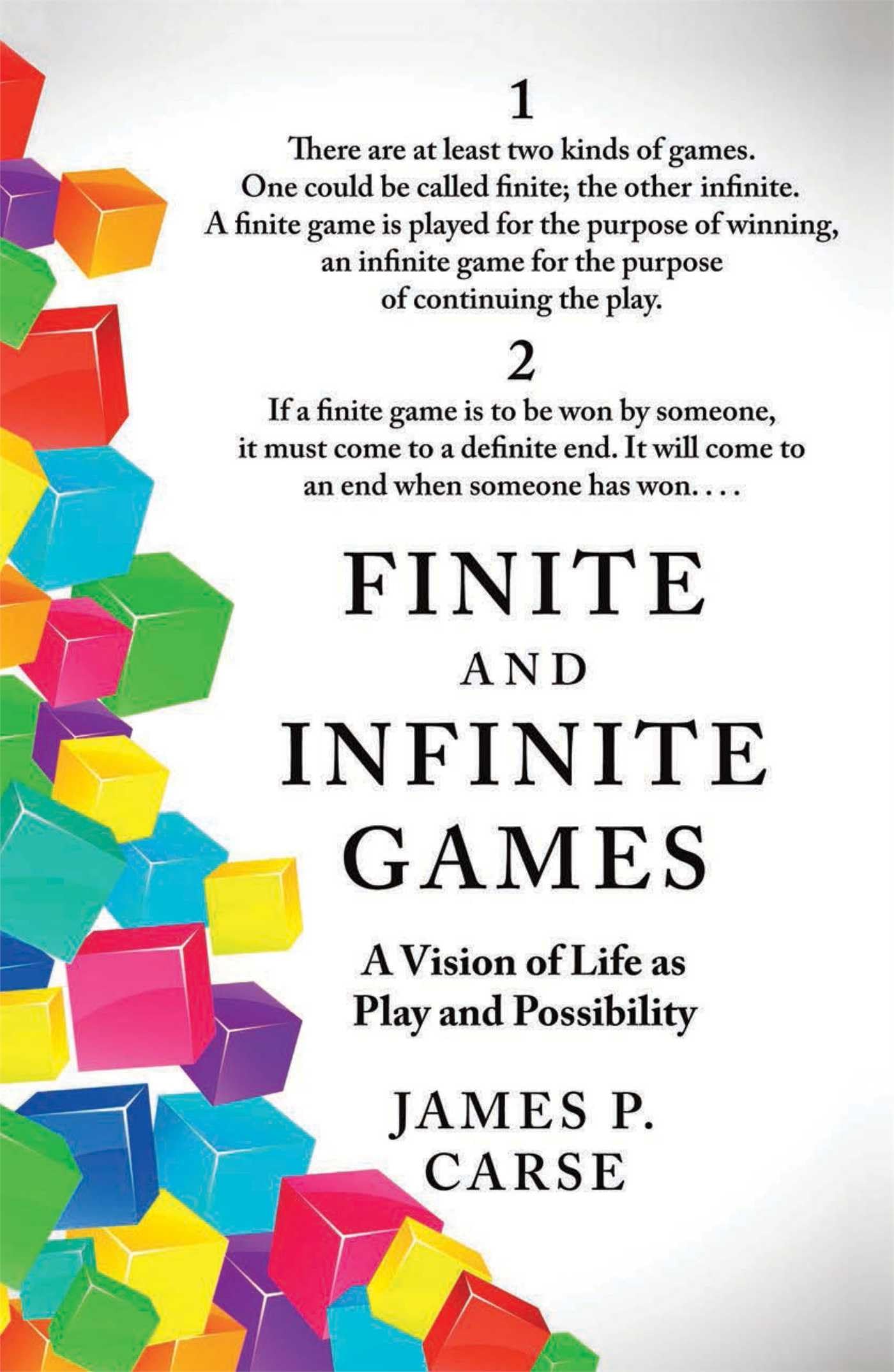 Finite and Infinite Games Philosophy