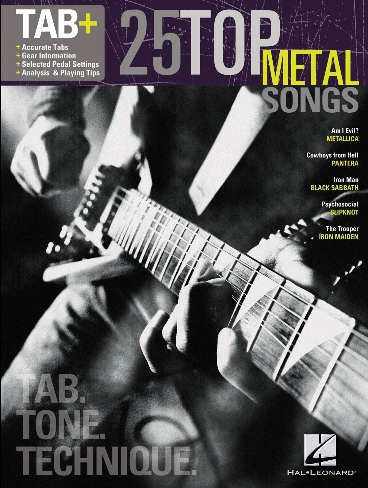 25 Top Metal Songs - Tab. Tone. Technique. Sheet Music