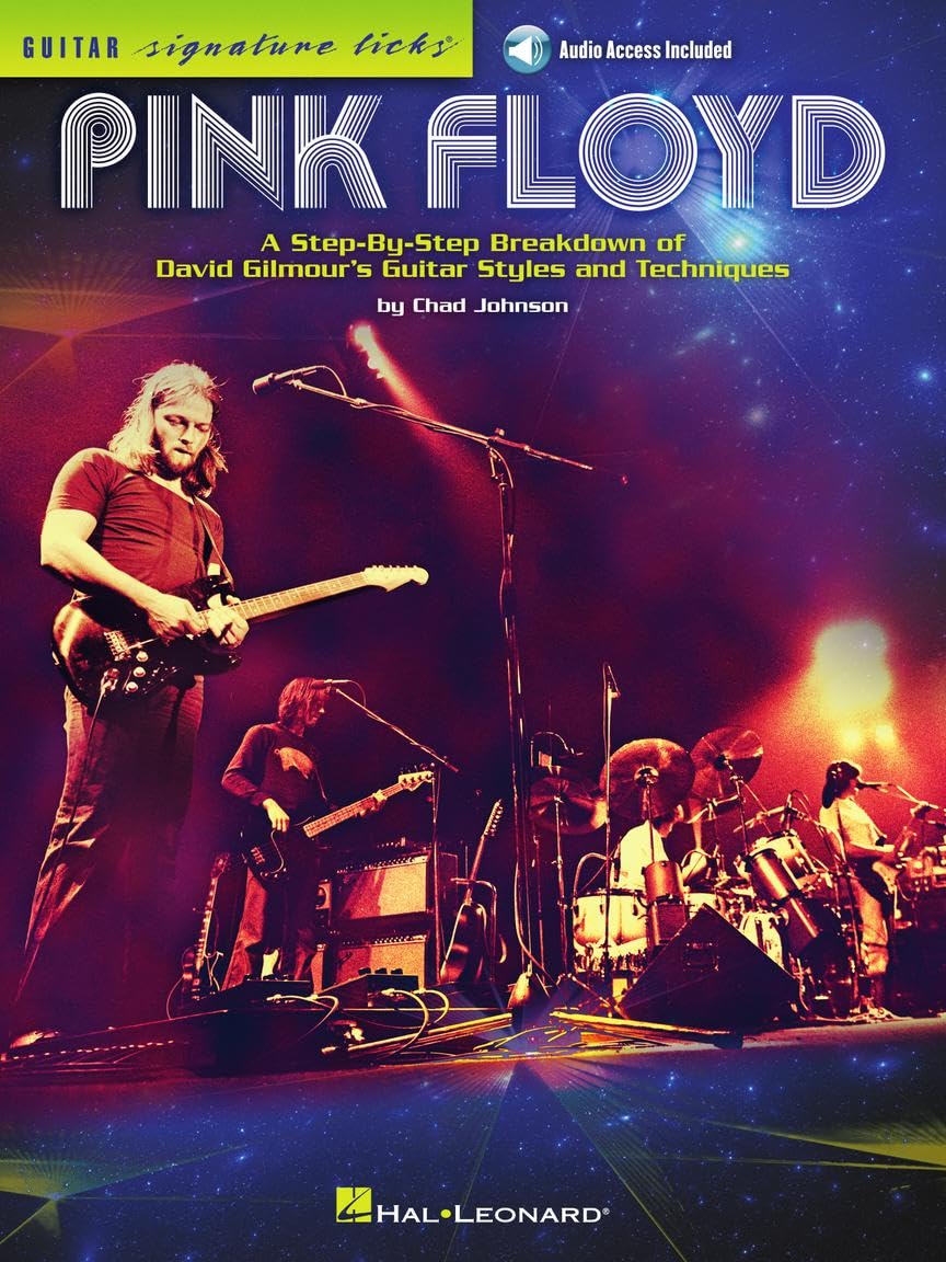 Pink Floyd: A Step-by-Step Breakdown of David Gilmour's Guitar Styles and Techniques (Guitar Signature Licks) Sheet Music