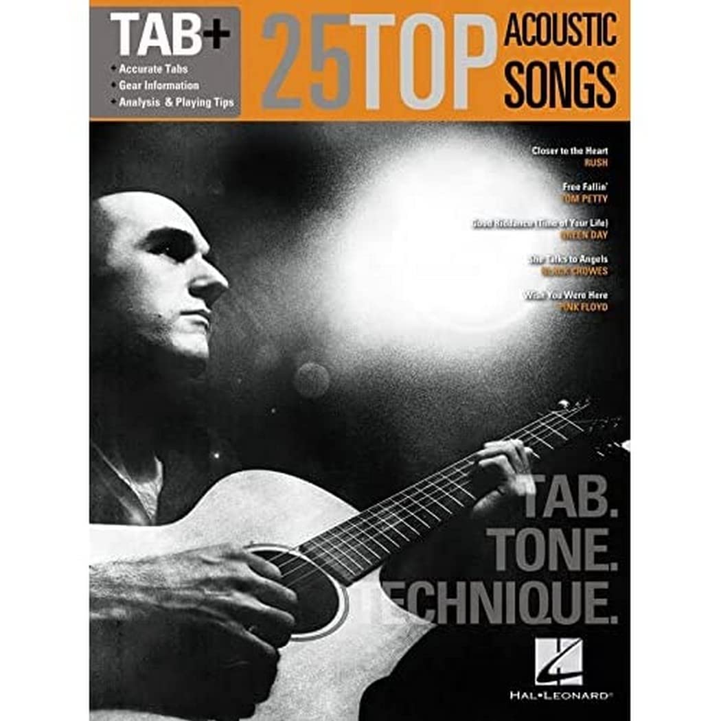 25 Top Acoustic Songs - Tab. Tone. Technique.: Tab+: Tab+ = Tab + Tone + Technique Media & Communication