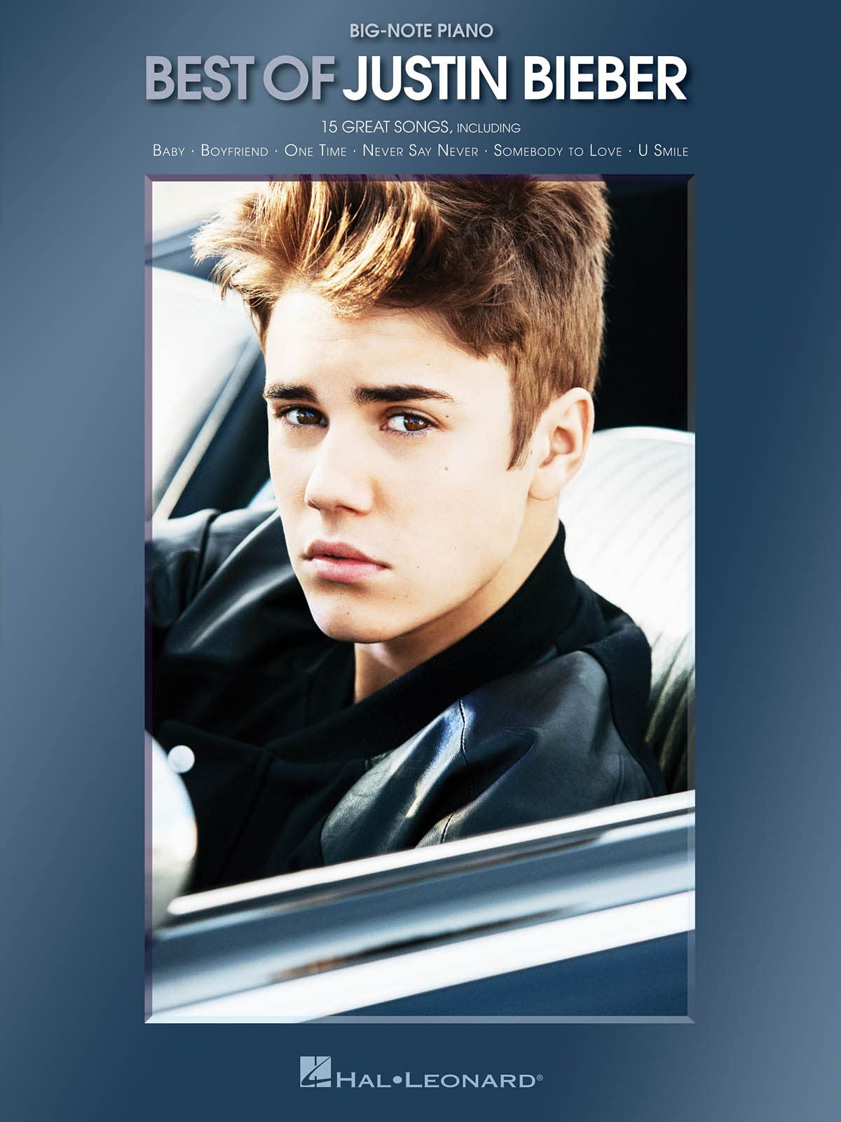 Best of Justin Bieber for Big-Note Piano book