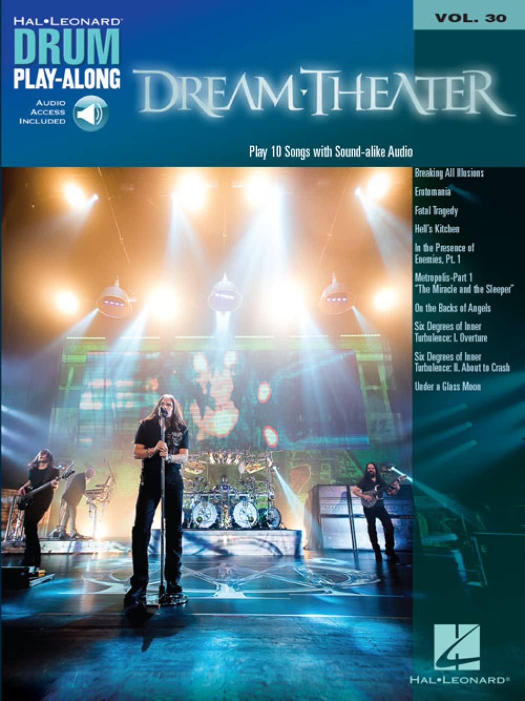 Dream Theater (Drum Play-along, Band 30) Sheet Music