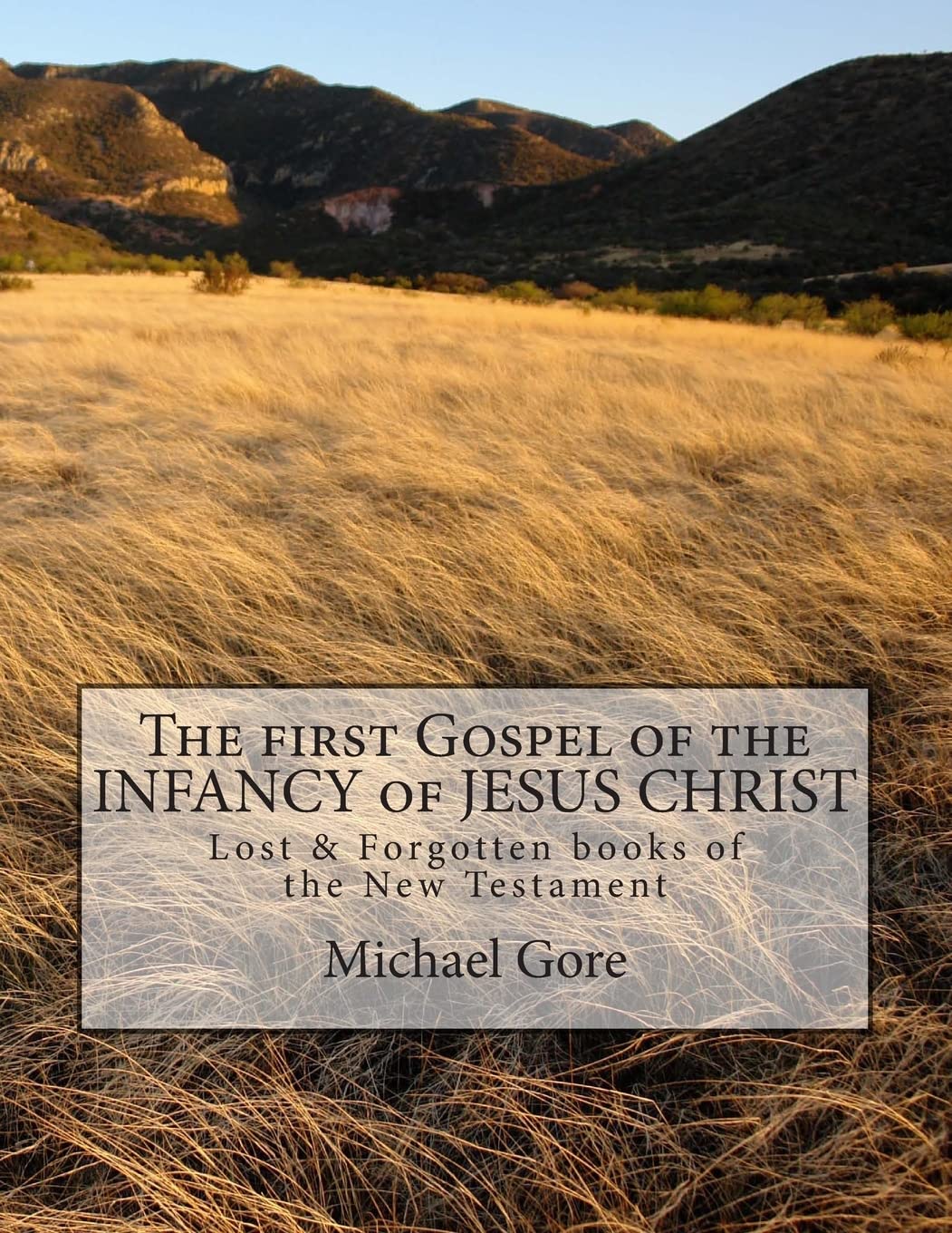 The first Gospel of the INFANCY of JESUS CHRIST: Lost & Forgotten books of the New Testament Religion & Esotericism