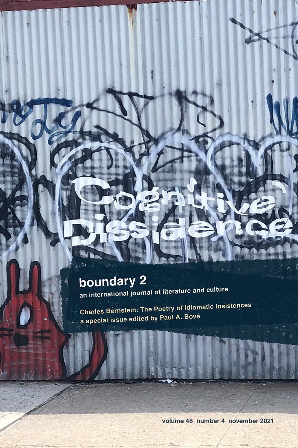 Charles Bernstein: The Poetry of Idiomatic Insistences (4) (Boundary 2, 48, Band 4) Contemporary literature