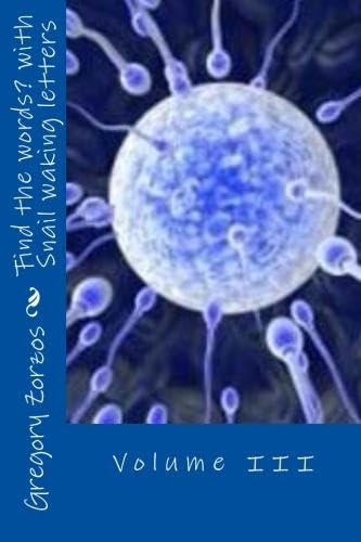 Find the words? with Snail waking letters: Volume III Books