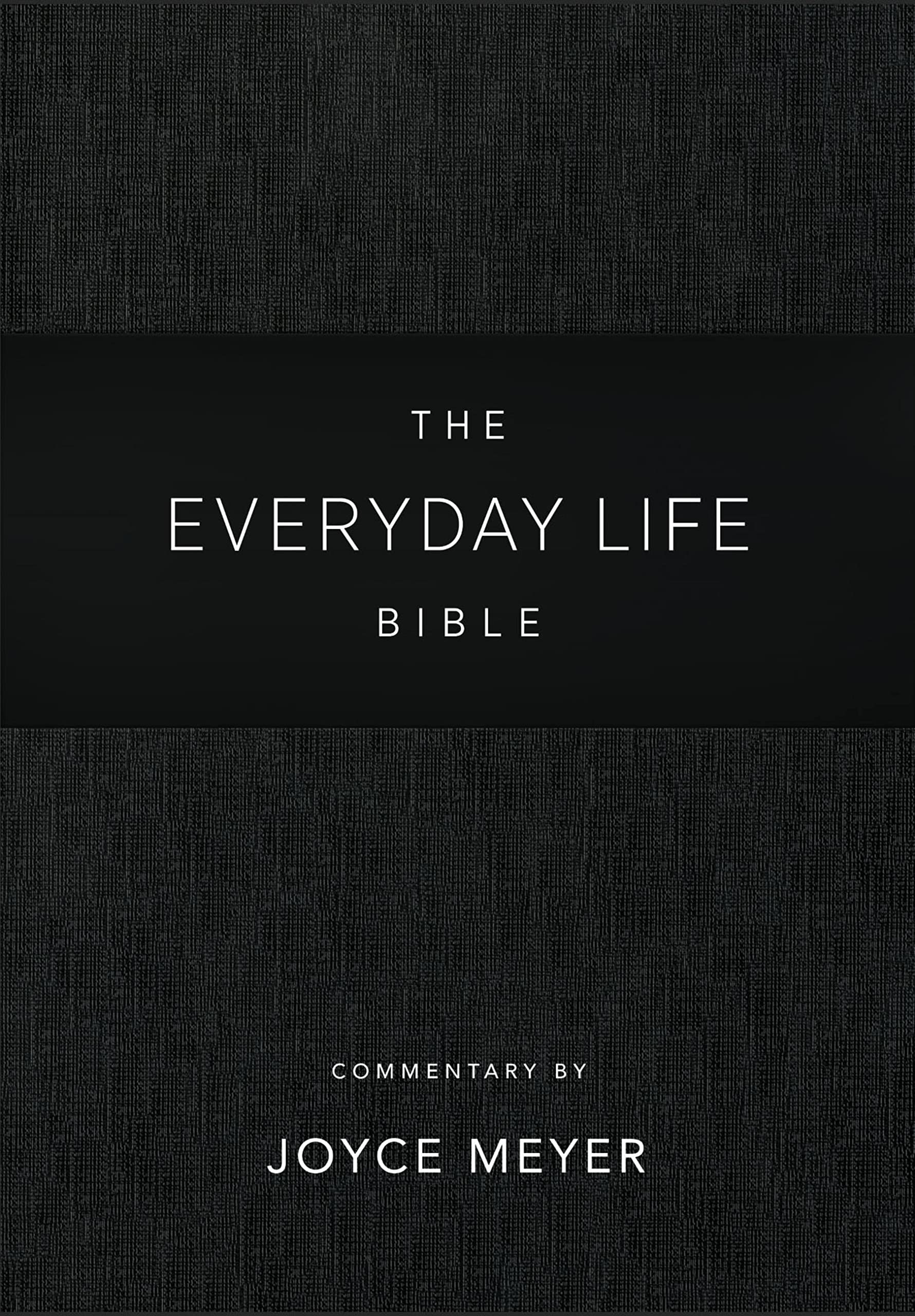 Everyday Life Bible: Black LeatherLuxe®: The Power of God's Word for Everyday Living Religion & Esotericism