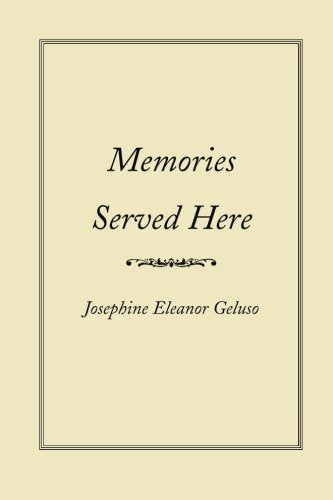 Memories Served Here Poetry