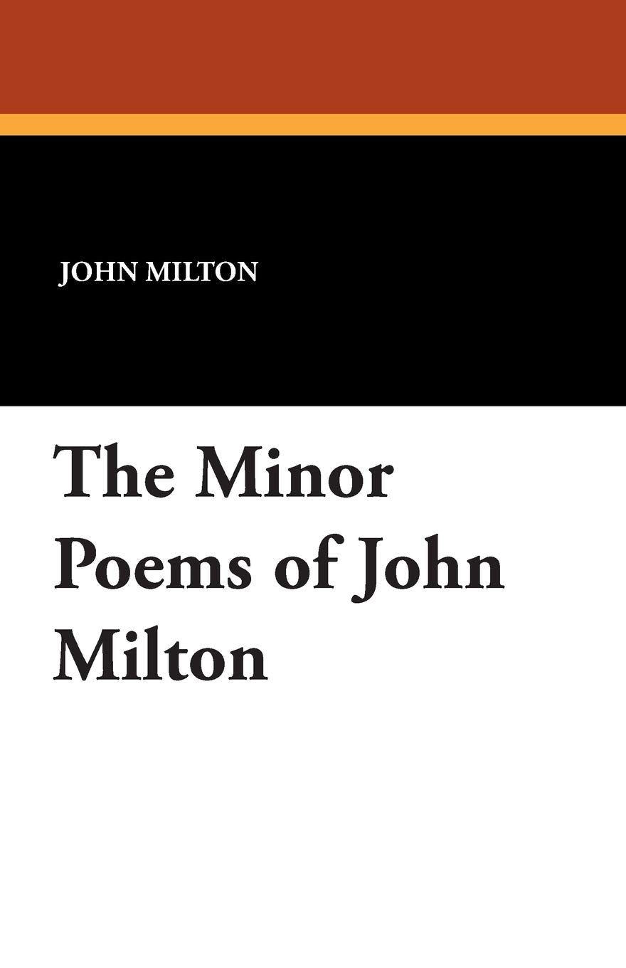The Minor Poems of John Milton Books