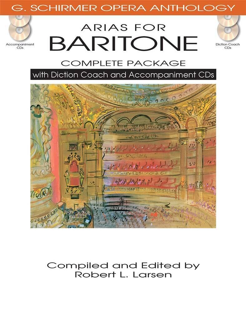 Arias For Baritone - Complete Package (Buch & 4 CD) (G. Schirmer Opera Anthology: Arias for): With Diction Coach and Accompaniment CDs Social Sciences