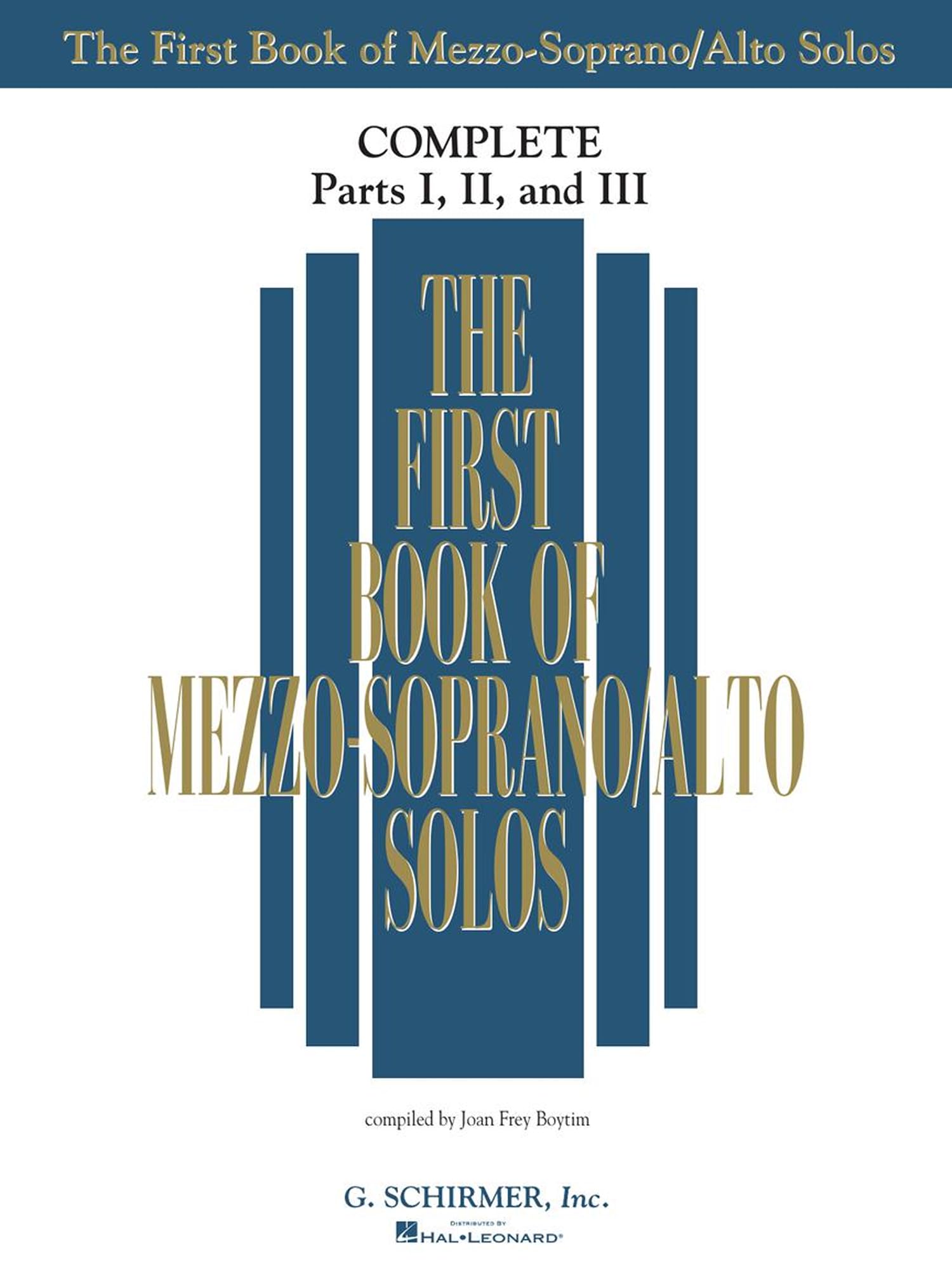 The First Book of Mezzo-Soprano / Alto Solos: Complete Parts I, II, and III book
