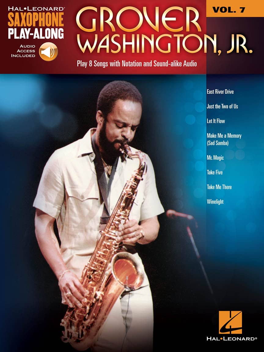 Grover Washington, Jr. - Saxophone Play-Along Volume 7 (Book/Online Audio) Media & Communication