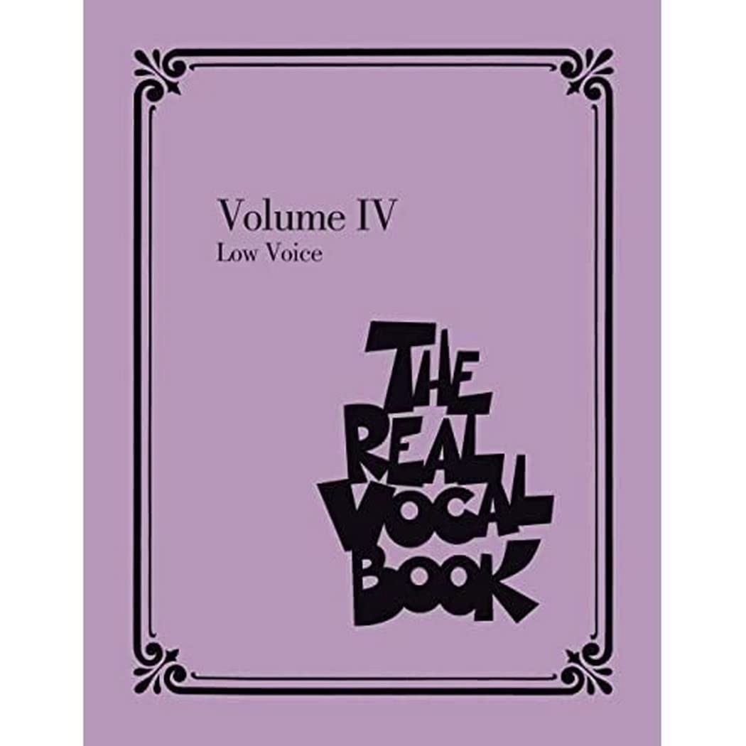 The Real Vocal Book: Low Voice (4) Sheet Music