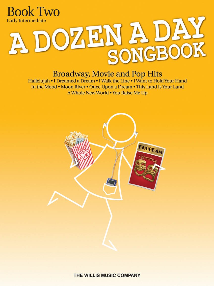 A Dozen A Day Songbook - Book 2. Solo de Piano. book