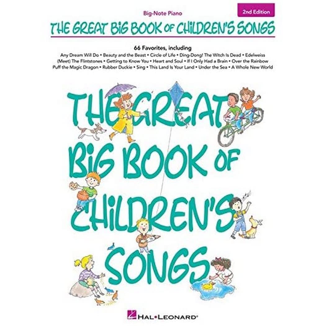 The Great Big Book of Children's Songs: Big-note Piano book