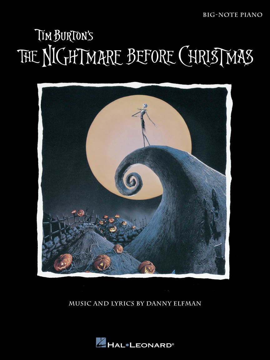 Tim Burton's the Nightmare Before Christmas: Big-Note Piano Social Sciences