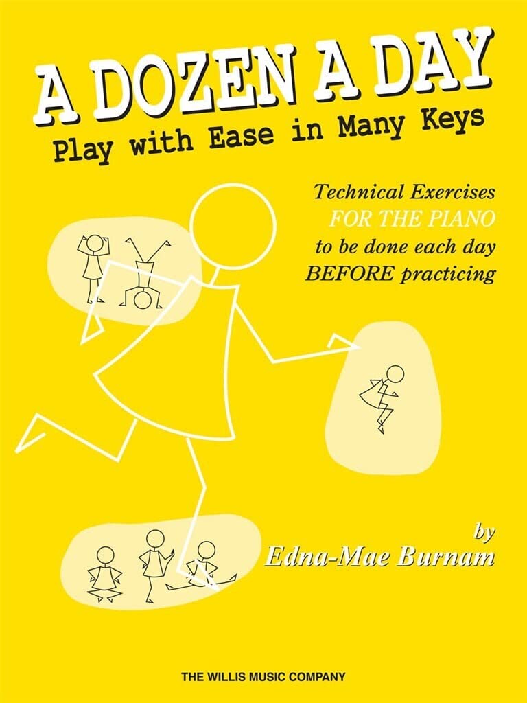 A Dozen a Day - Play with Ease in Many Keys. Solo de Piano. book