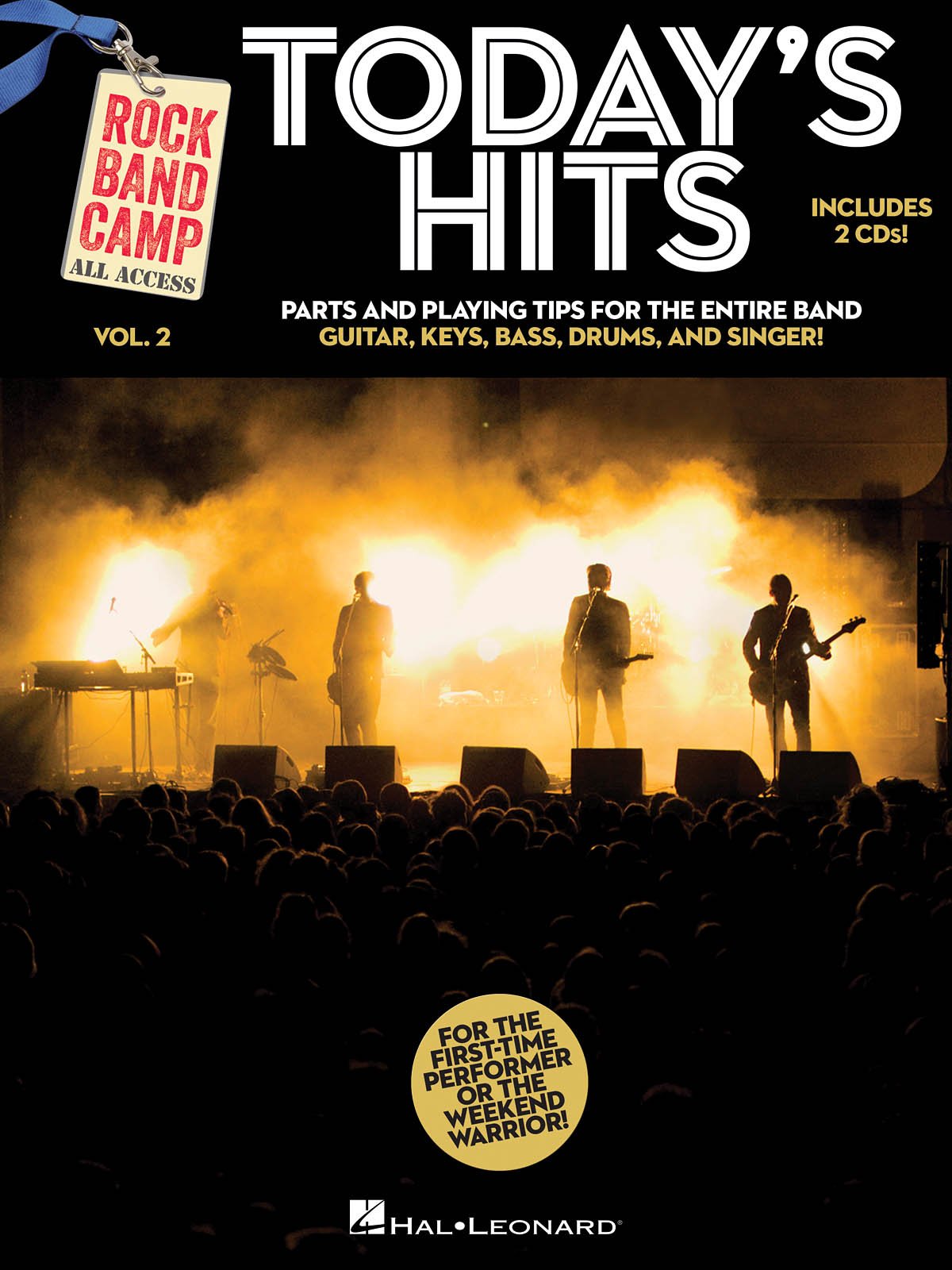 Today's Hits - Rock Band Camp Volume 2: Book/2-CD Pack (Rock Band Camp All Access, Band 2) Film, Art & Culture