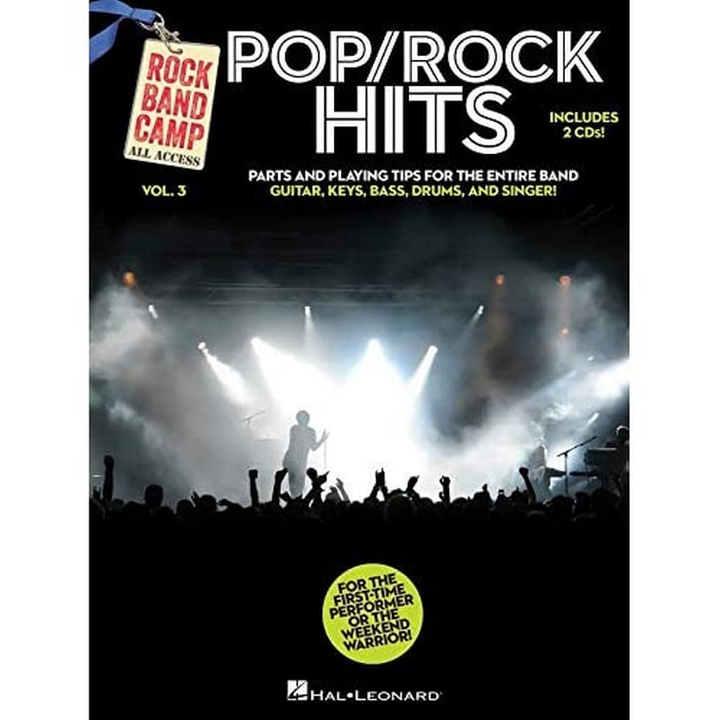 Pop/Rock Hits - Rock Band Camp Volume 3: Book/2-CD Pack (Rock Band Camp All Access, Band 3) Film, Art & Culture