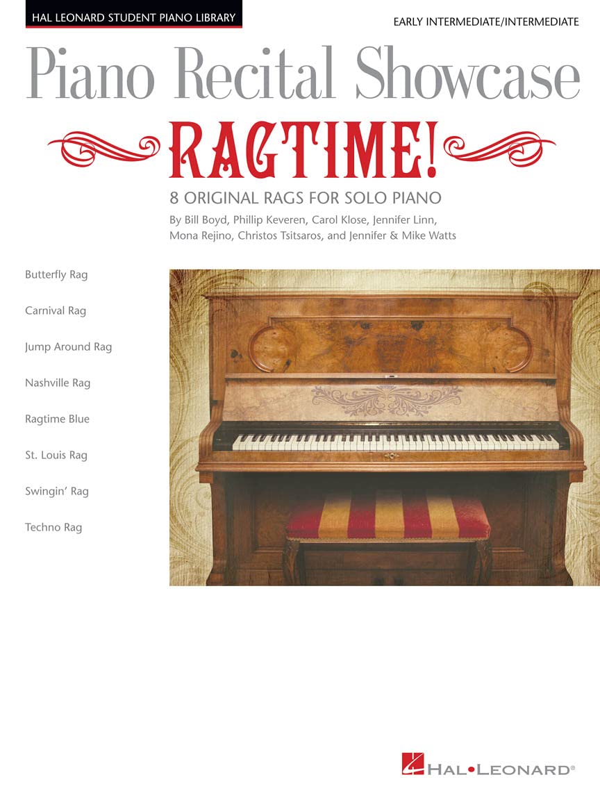 Piano Recital Showcase: Ragtime!: 8 Original Rags for Solo Piano Social Sciences