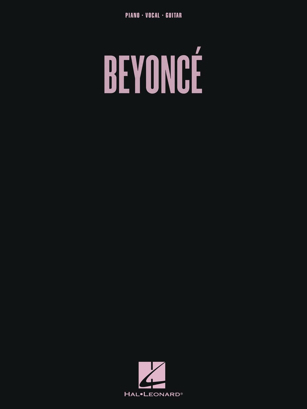 Beyoncé: Piano / Vocal / Guitar Sheet Music